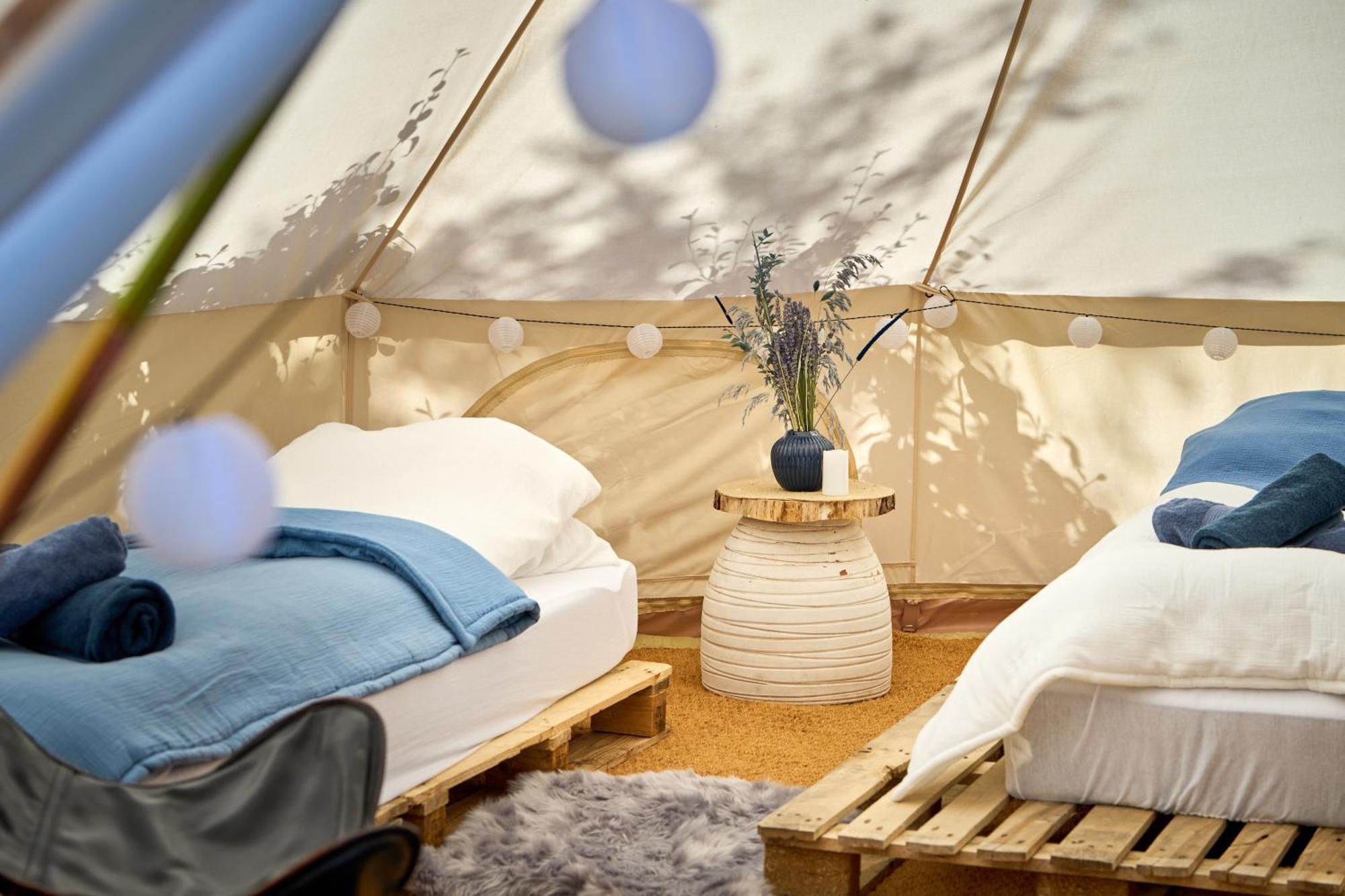 Hesselgaard Glamping Hotel Dalby Exterior foto