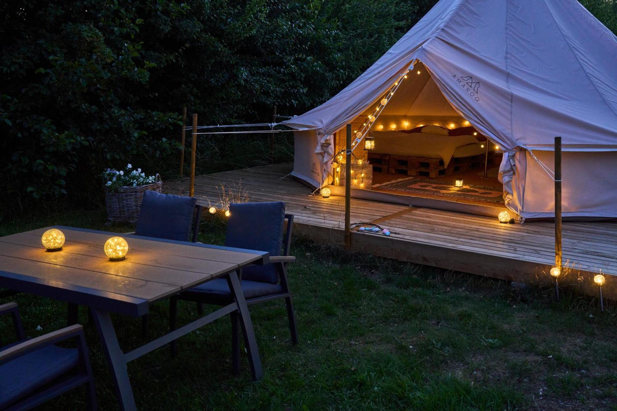Hesselgaard Glamping Hotel Dalby Exterior foto