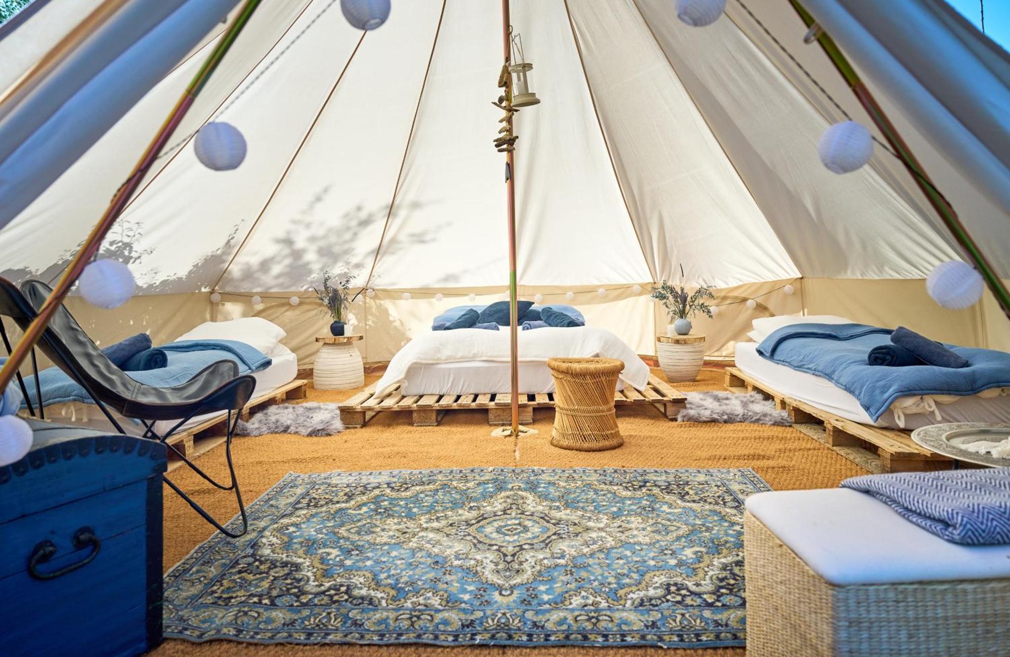 Hesselgaard Glamping Hotel Dalby Exterior foto