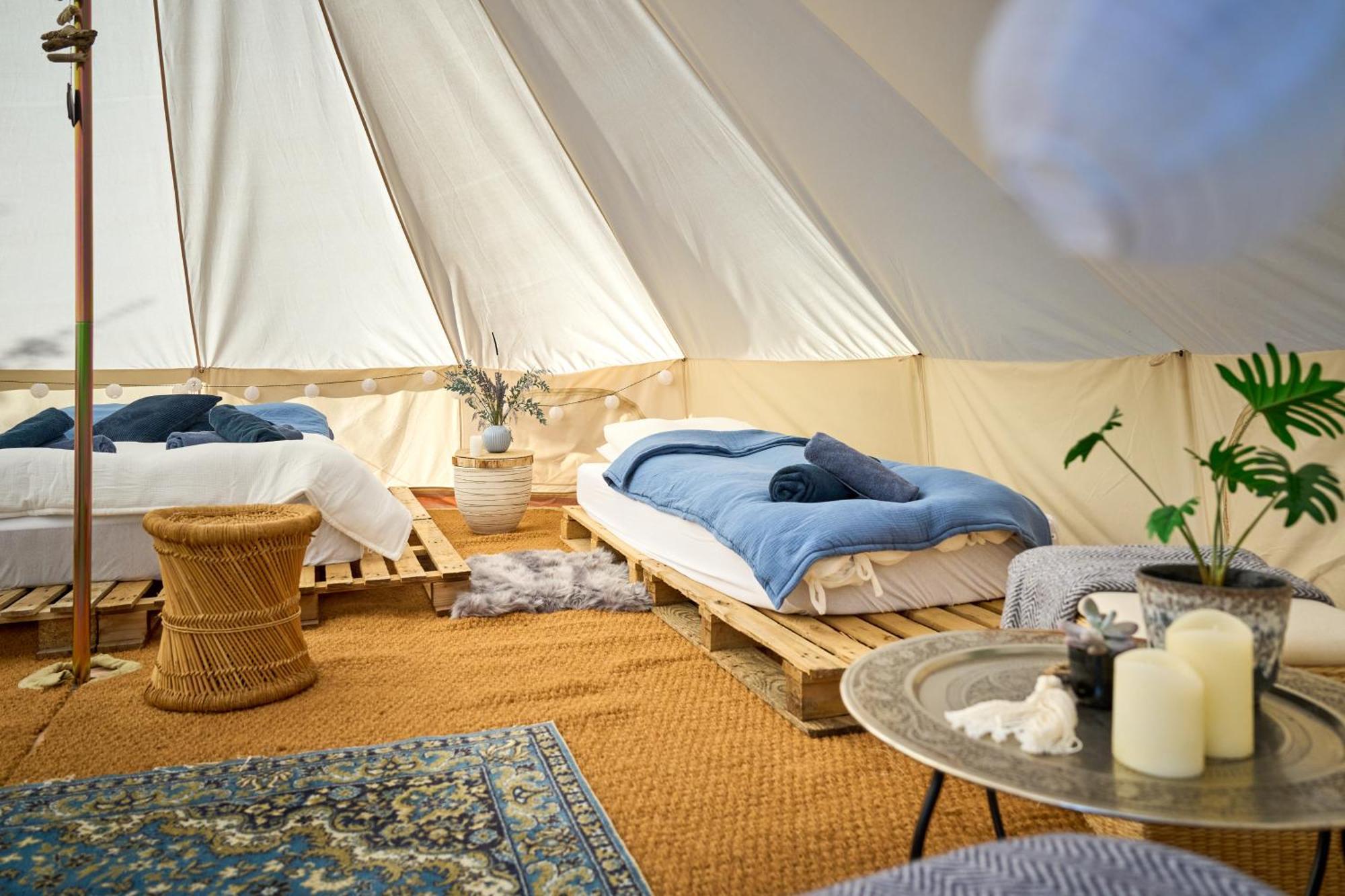 Hesselgaard Glamping Hotel Dalby Exterior foto