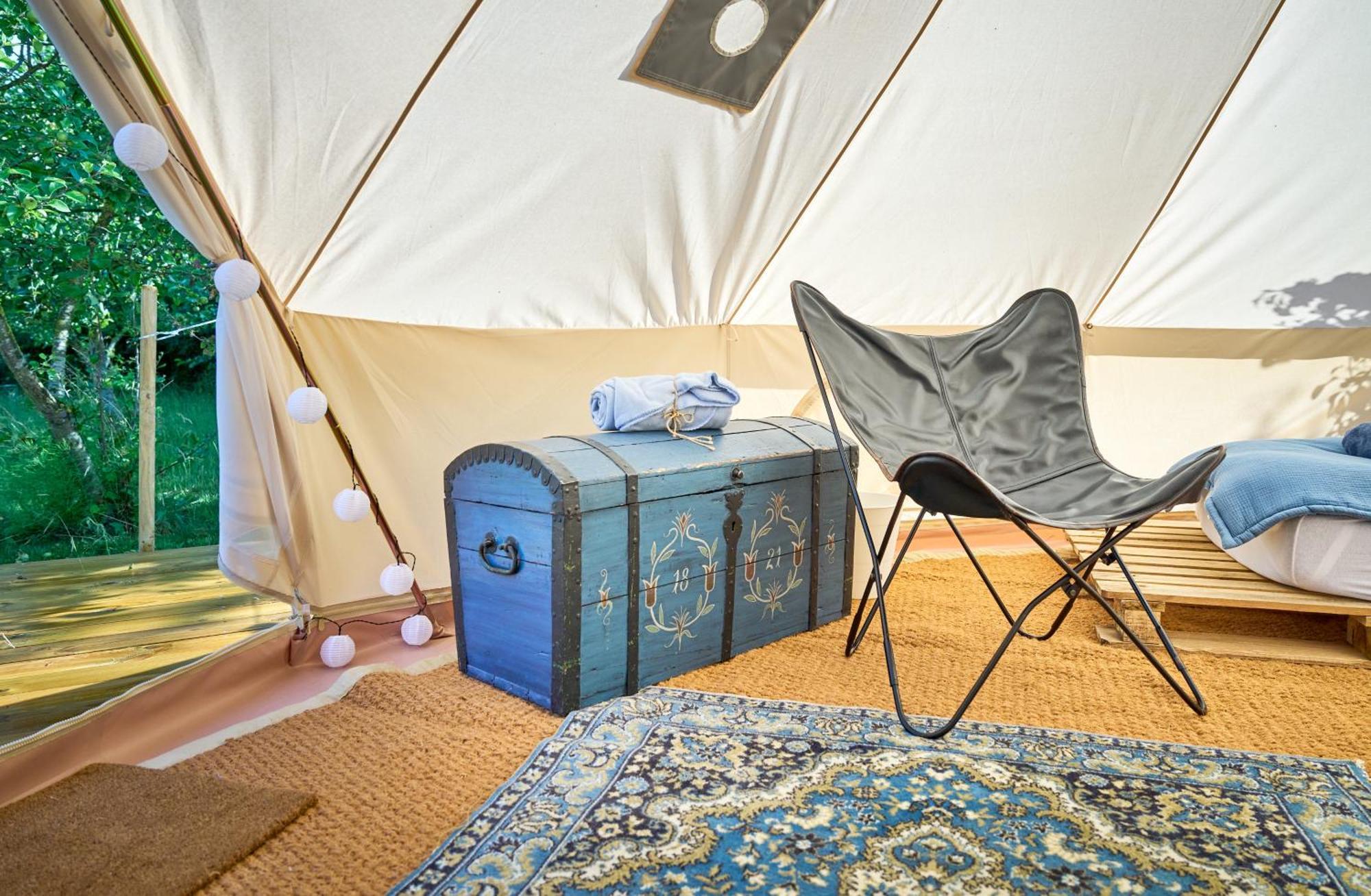 Hesselgaard Glamping Hotel Dalby Exterior foto