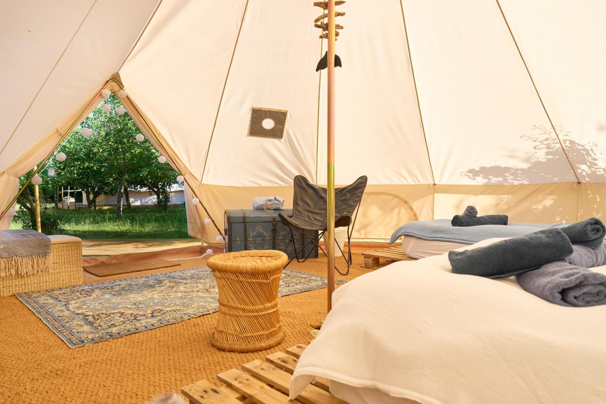Hesselgaard Glamping Hotel Dalby Exterior foto