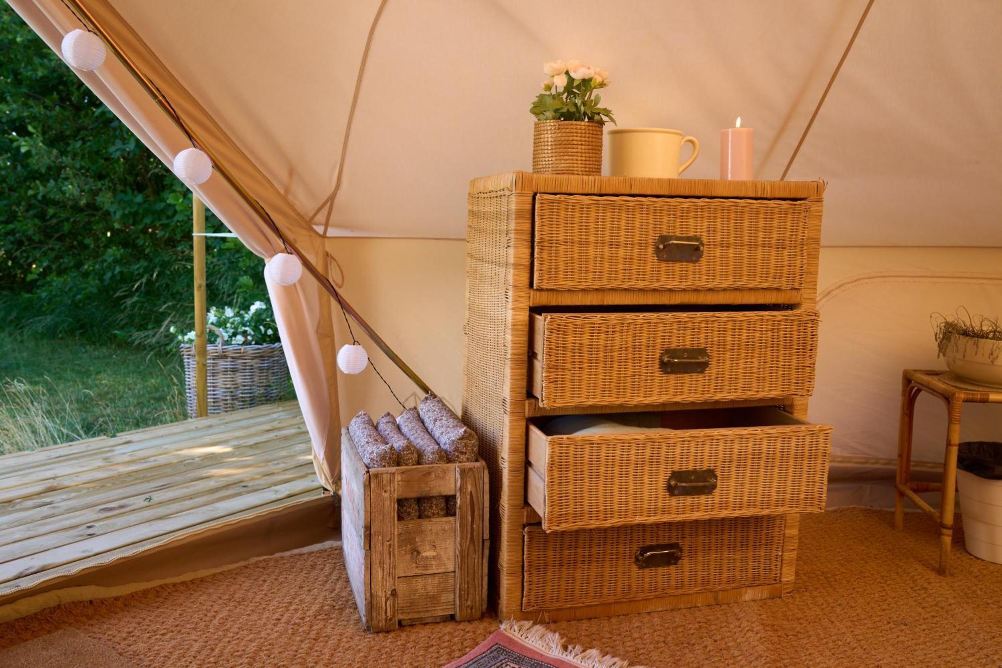 Hesselgaard Glamping Hotel Dalby Exterior foto