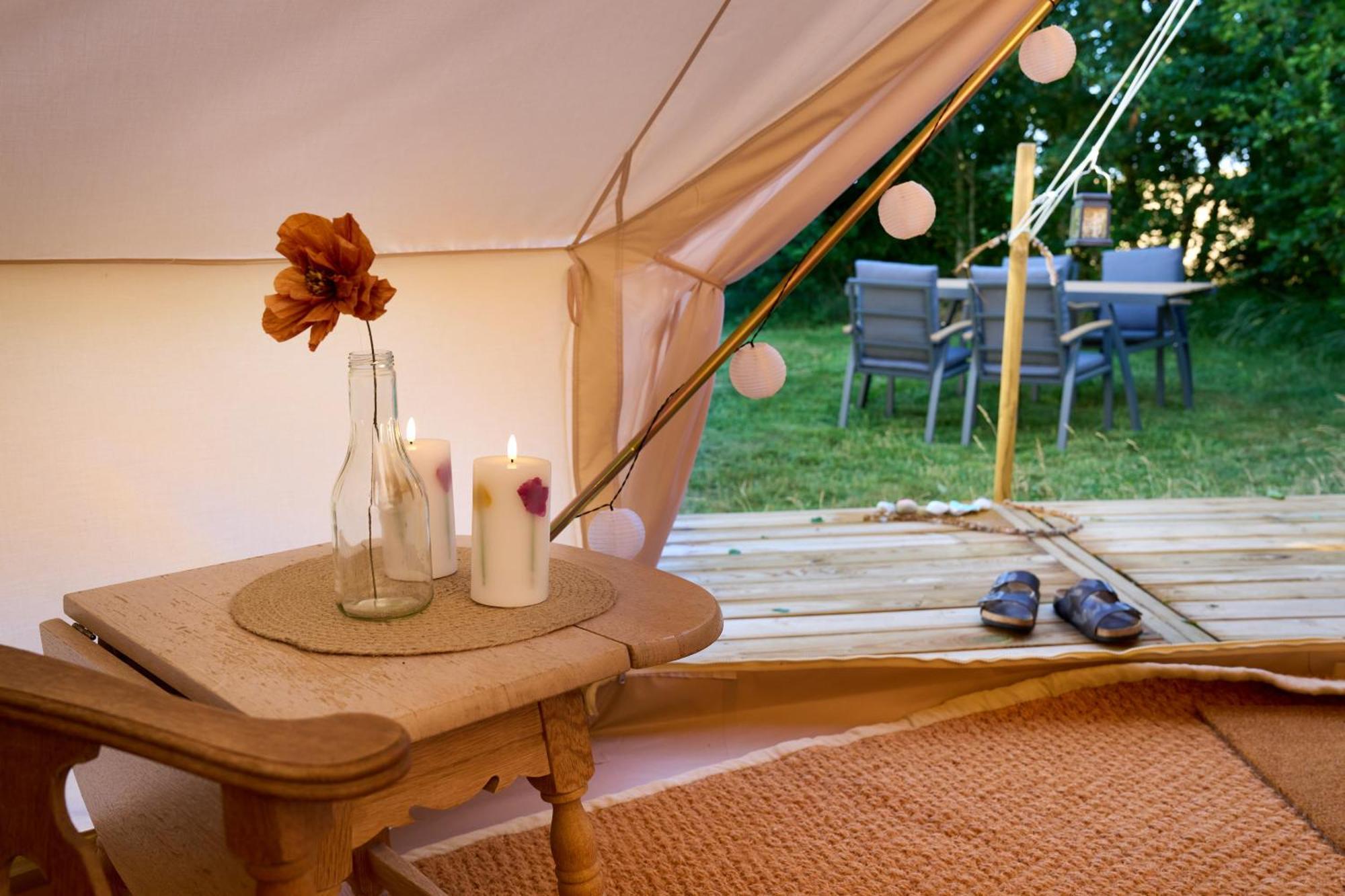 Hesselgaard Glamping Hotel Dalby Exterior foto