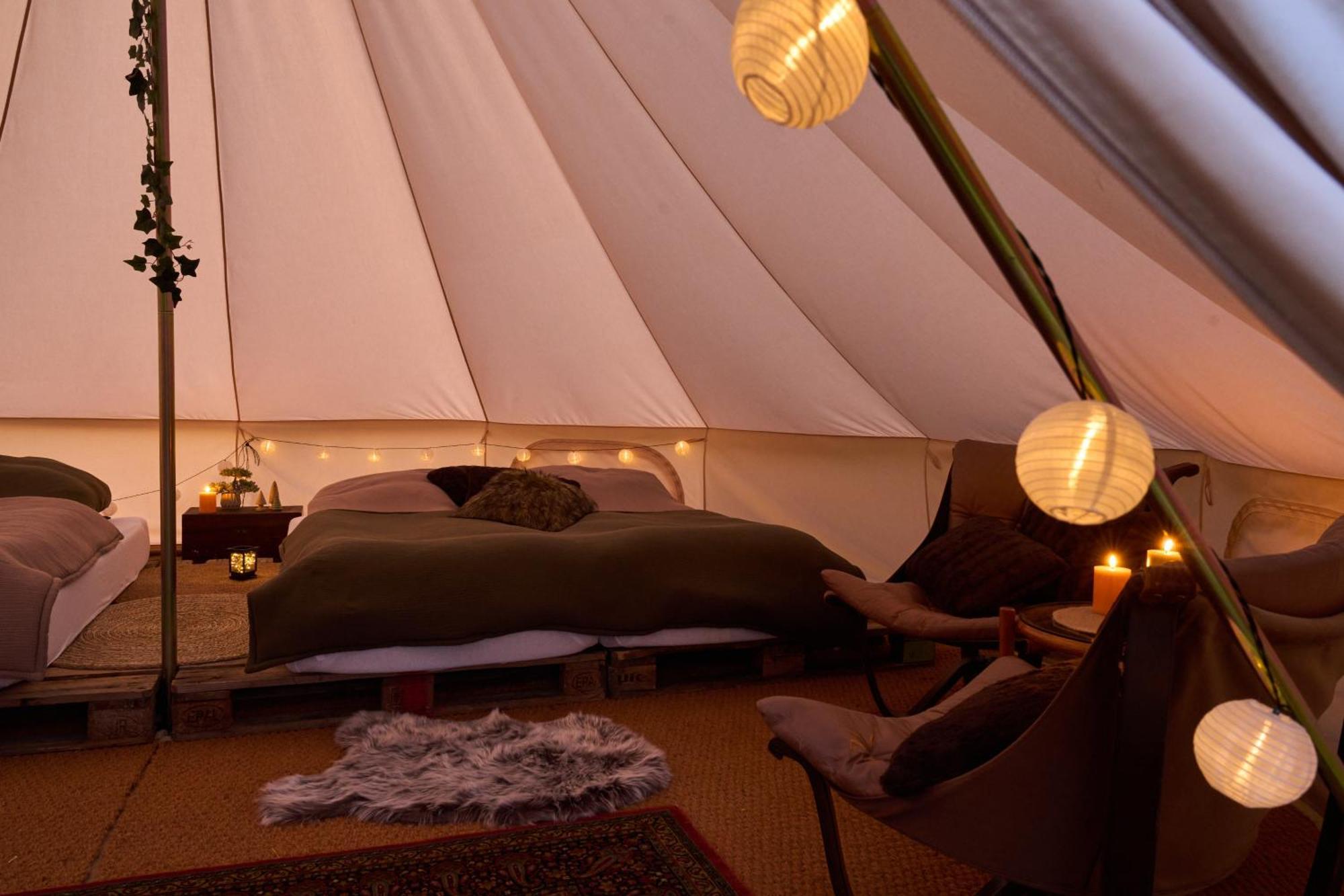 Hesselgaard Glamping Hotel Dalby Exterior foto