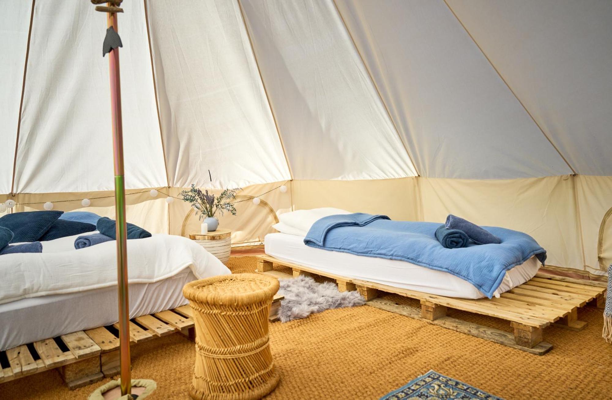 Hesselgaard Glamping Hotel Dalby Exterior foto