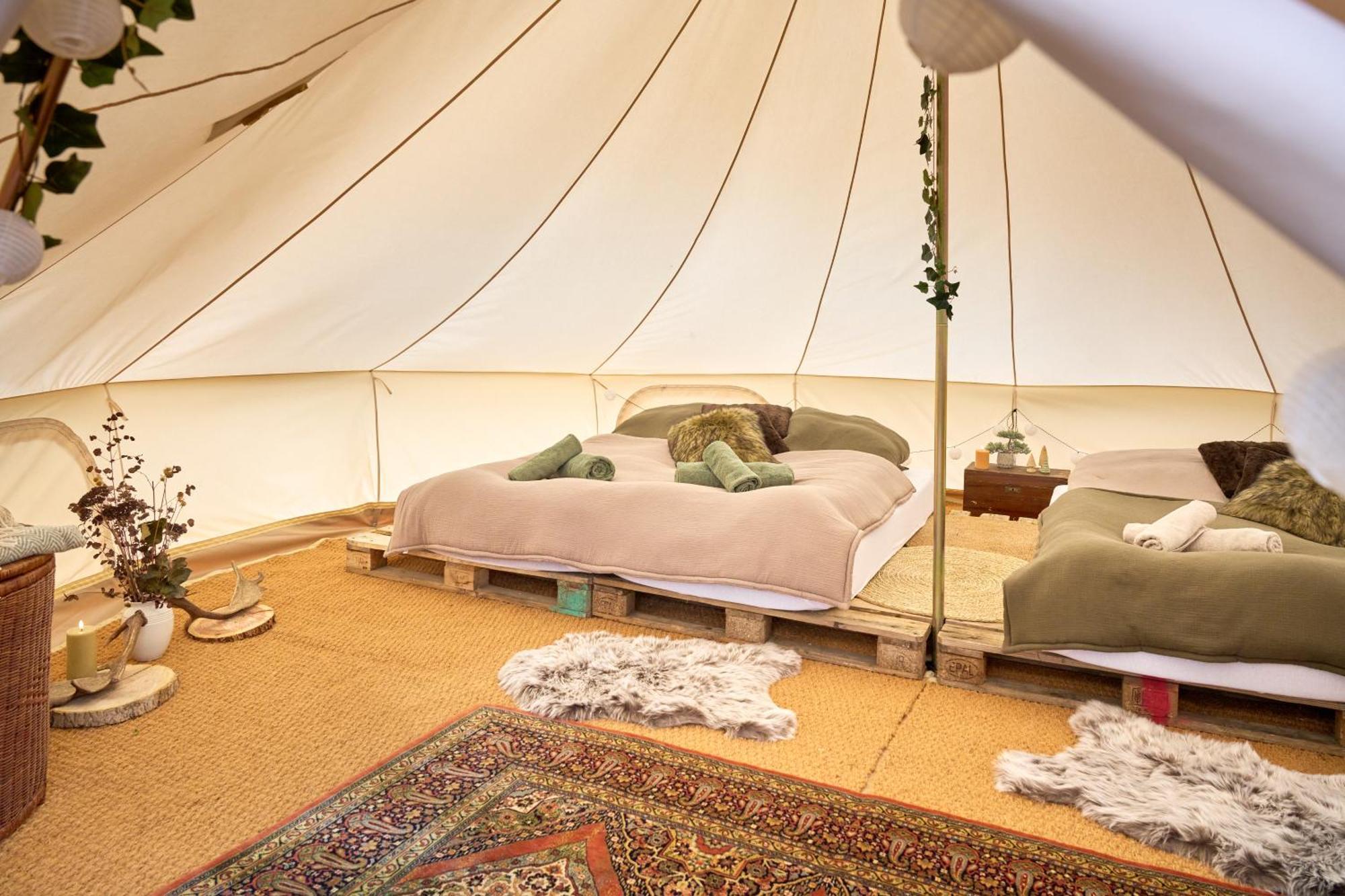 Hesselgaard Glamping Hotel Dalby Exterior foto