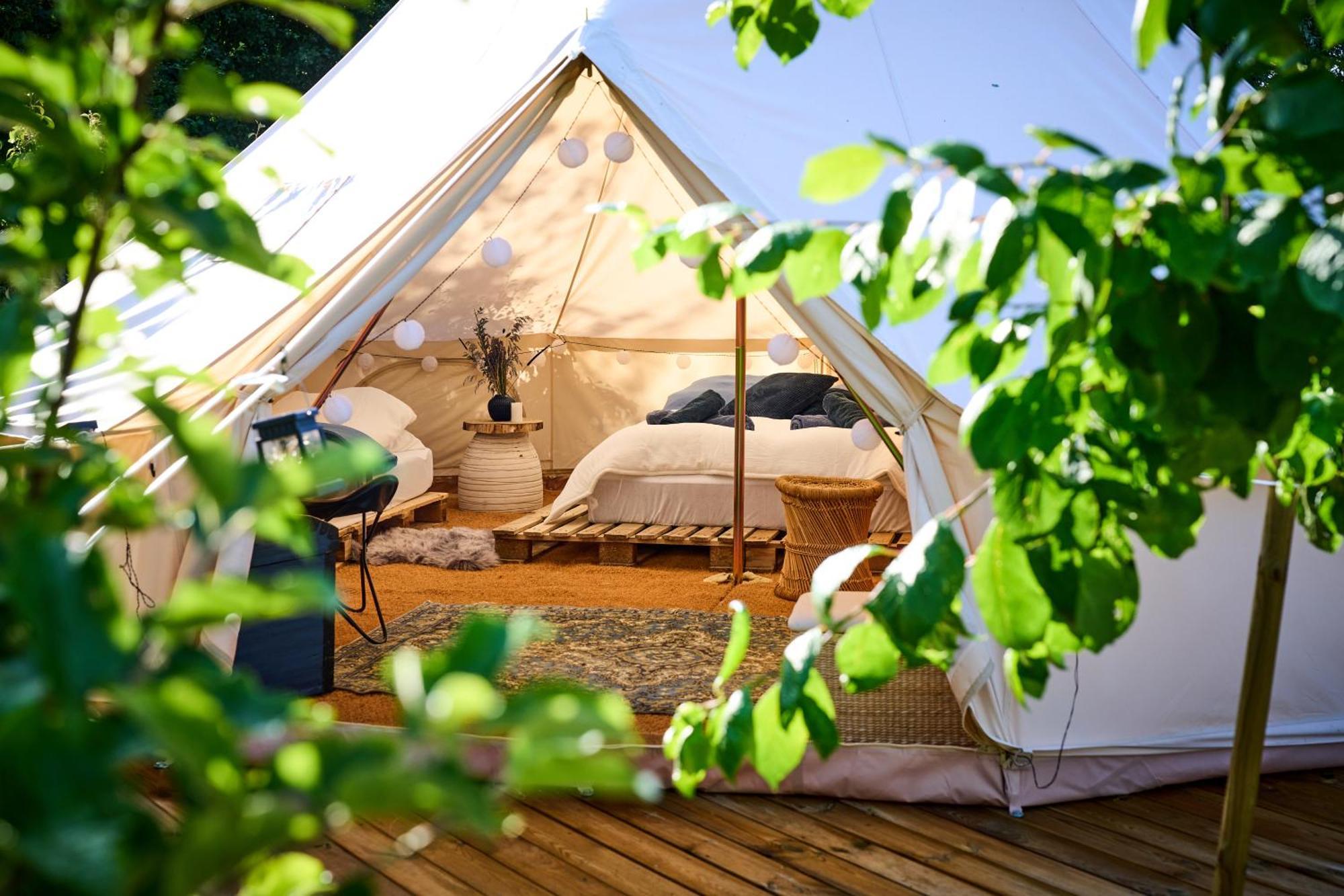 Hesselgaard Glamping Hotel Dalby Exterior foto
