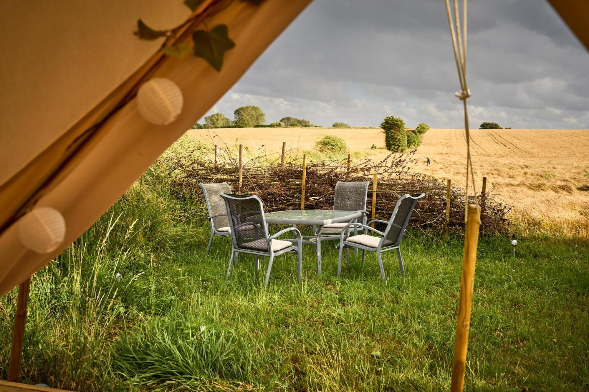 Hesselgaard Glamping Hotel Dalby Exterior foto