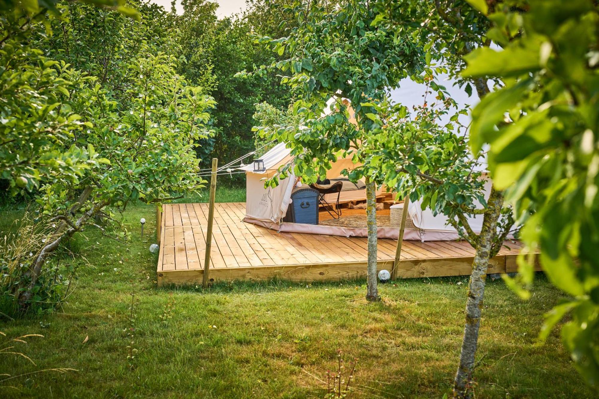 Hesselgaard Glamping Hotel Dalby Exterior foto