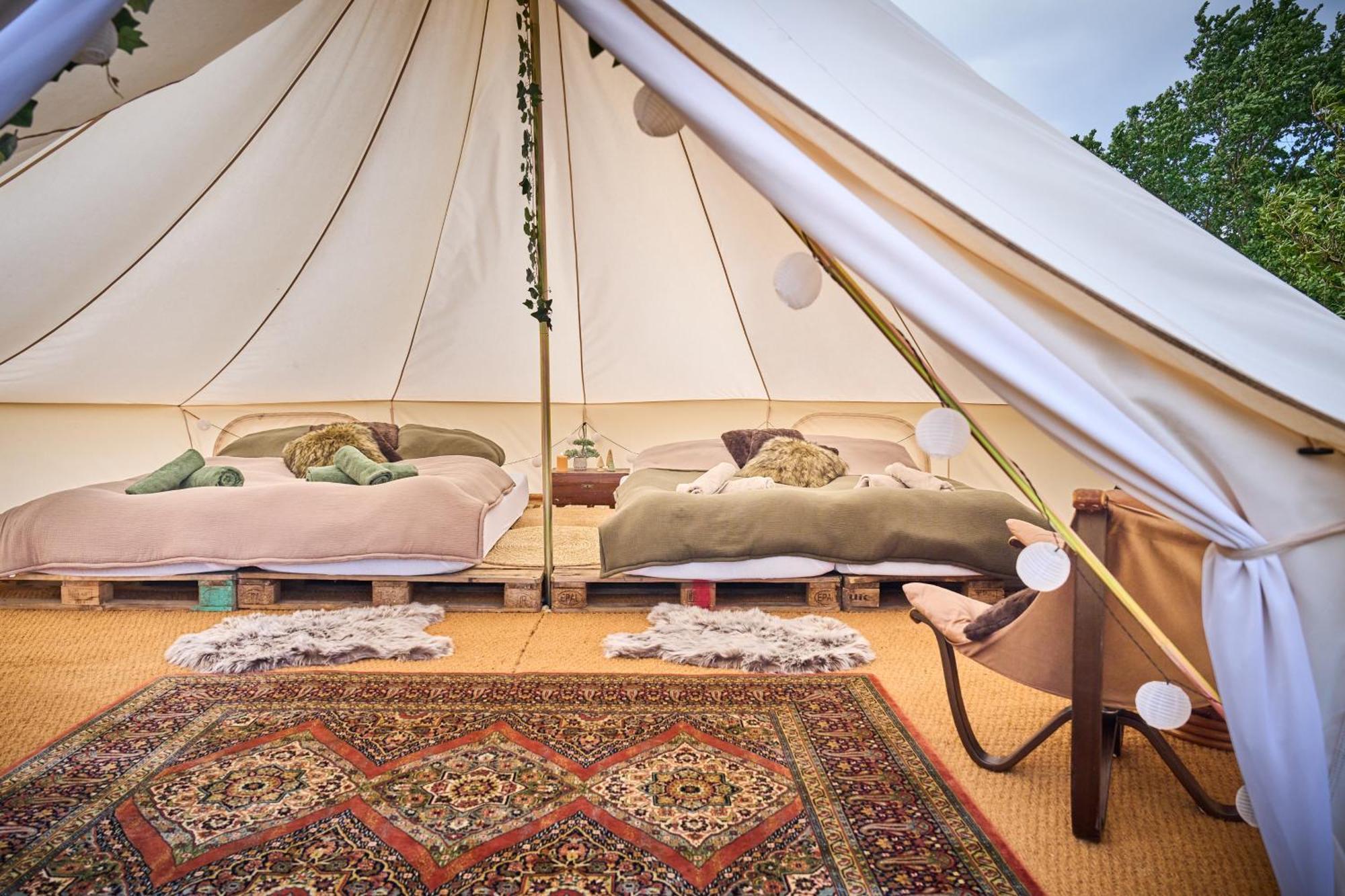 Hesselgaard Glamping Hotel Dalby Exterior foto